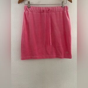 Juicy Couture Skirt Womens Size small Pink Velure Y2K
